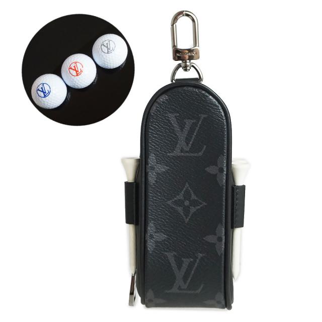 （新品・未使用品）LOUIS VUITTON ルイ ヴィトン GI0344 セット ゴルフ アンドリュース モノグラムエクリプス ブラック シルバー金具