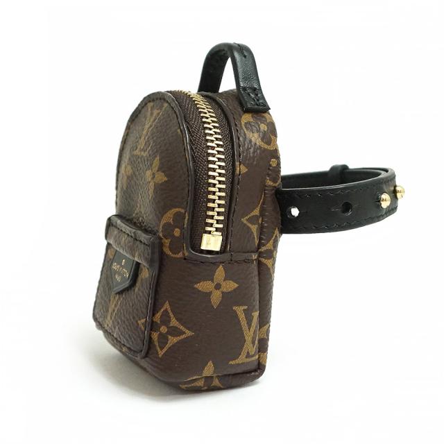 （未使用　展示品）LOUIS VUITTON ルイ ヴィトン M6563A ブラスレ パーティー パームスプリング モノグラム カーフスキン ブラウン ブラック ブレスレット レザー ゴールド金具 箱付_4