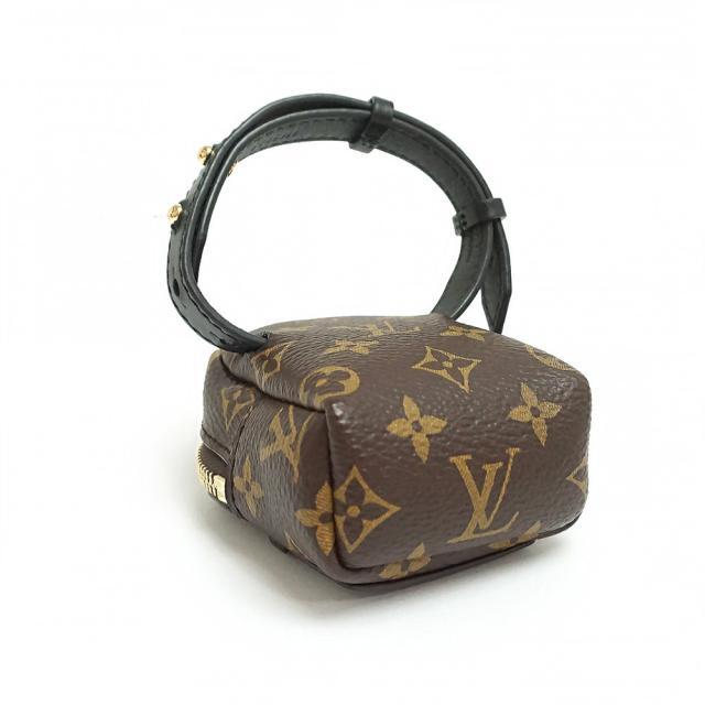 （未使用　展示品）LOUIS VUITTON ルイ ヴィトン M6563A ブラスレ パーティー パームスプリング モノグラム カーフスキン ブラウン ブラック ブレスレット レザー ゴールド金具 箱付_5