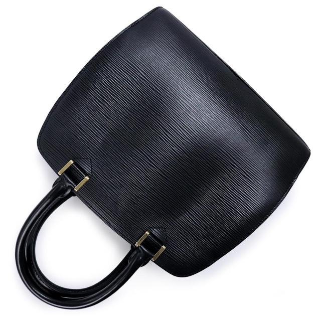 （美品）LOUIS VUITTON ルイ ヴィトン M52052 ポンヌフ エピレザー ノワール ブラック ハンドバッグ ゴールド金具_4