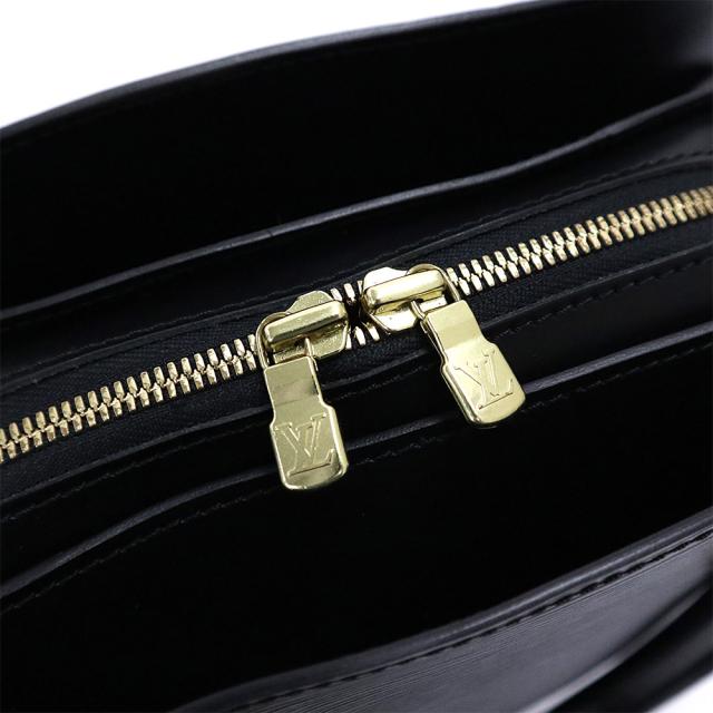 （美品）LOUIS VUITTON ルイ ヴィトン M52052 ポンヌフ エピレザー ノワール ブラック ハンドバッグ ゴールド金具_8