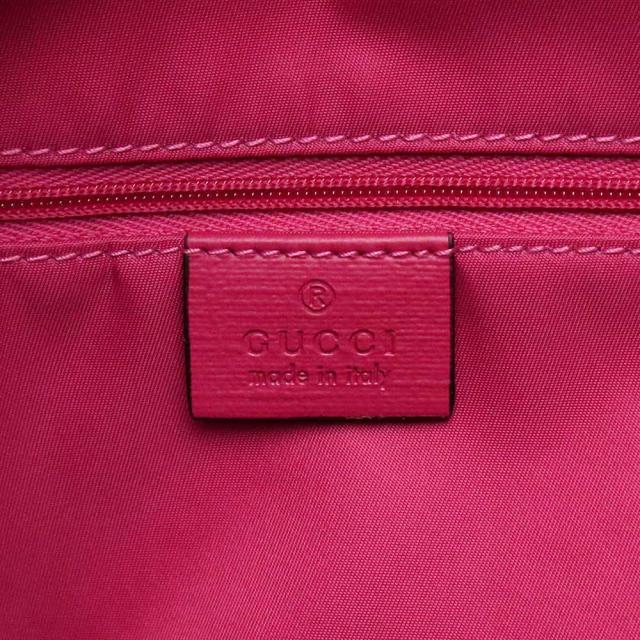 （未使用　展示品）GUCCI グッチ 782708 チルドレンズ GGスプリームキャンバス PVC レザー ベージュ ピンク リュック デイパック バックパック ゴールド金具_8