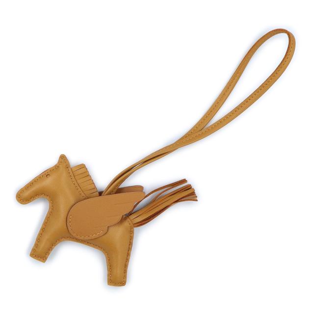 （新品・未使用品）HERMES エルメス ロデオ ペガサス PM アニューミロ ヴォースイフト Sesami セサミ ブラウン B刻印 バッグチャーム レザー 箱付
