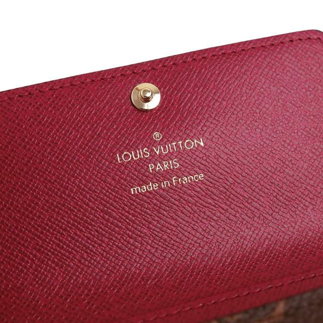 （新品・未使用品）LOUIS VUITTON ルイ ヴィトン M60701 ミュルティクレ 6 モノグラム ブラウン フューシャ キーケース ゴールド金具 箱付_6