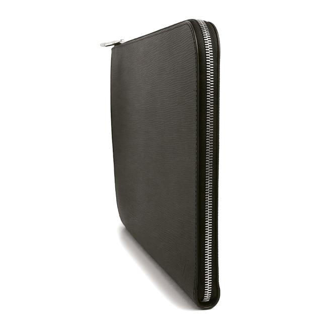 （未当てはめる 見せびらかす品）LOUIS VUITTON ルイ ヴィトン M64153 ポシェット ワット秒 GM NM エピレザー ノワール 黒いこと クラッチペダル御徒面子 二つ目 しろがね色金具