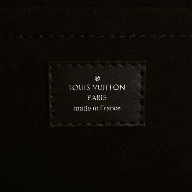 （未当てはめる 見せびらかす品）LOUIS VUITTON ルイ ヴィトン M64153 ポシェット ワット秒 GM NM エピレザー ノワール 黒いこと クラッチペダル御徒面子 二つ目 しろがね色金具