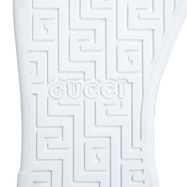 （新品・未使用品）GUCCI グッチ 791399 エース ウェブ ストライプ レザー ホワイト グリーン レッド スニーカー シューズ 靴 厚底 #36.5 23.5cm 箱付_8