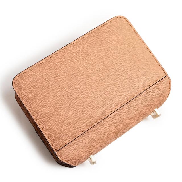 （新品・未使用品）Valextra ヴァレクストラ WBNL0065028LOC99 ノーロ スモール ソフトカーフ テラ ライトブラウン ショルダーバッグ 斜め掛け レザー ゴールド金具_6