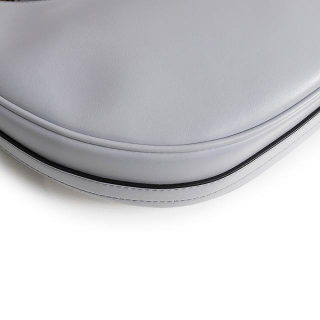 （新品・未使用品）PRADA プラダ 1BC194 アーケ スモール SOFT CALF ソフトカーフ PERLA ペルラ ライトブルー 2Way ショルダーバッグ 斜め掛け ゴールド金具_9