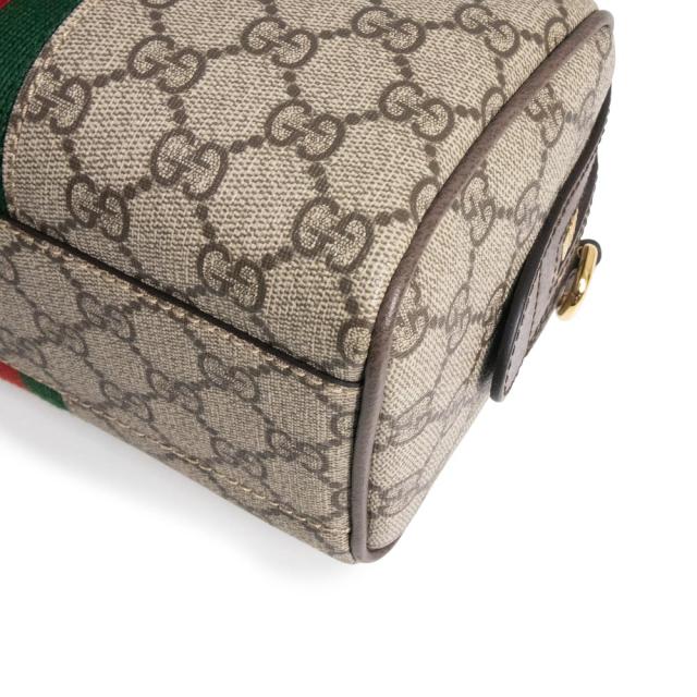 （新品・未使用品）GUCCI グッチ 772053 オフィディア スモール ボストン GGスプリームキャンバス レザー ベージュ ブラウン 2Way ショルダー ハンドバッグ 斜め掛け ゴールド金具_9