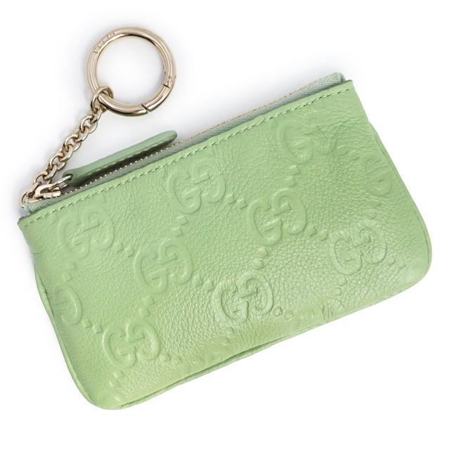 新品・未使用品）GUCCI グッチ 815891 GGエンブレム ジップ キーケース 
