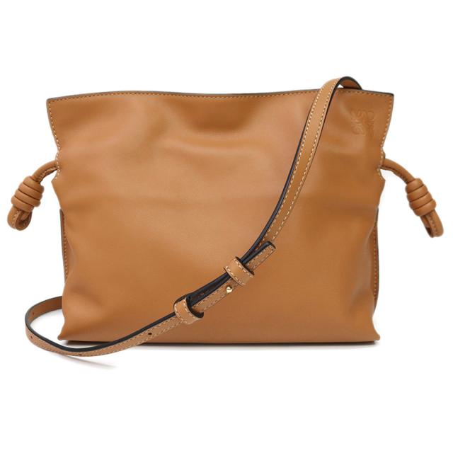 （未使用　展示品）LOEWE ロエベ A411FC2X37 フラメンコ クラッチ ミニ ナパカーフ ウォームデザート ベージュ 2way ショルダーバッグ 斜め掛け レザー ゴールド金具