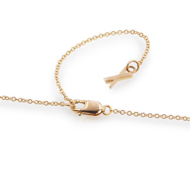 （美品）TIFFANY&amp;Co. ティファニー 67789237 アトラス X クローズド インターロッキング K18RG 750 ローズゴールド ネックレス ペンダント 箱付_6