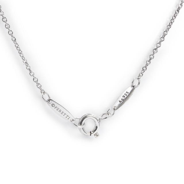 （美品）TIFFANY&amp;Co. ティファニー エルサ ペレッティ カラー バイ ザ ヤード アメジスト SV925 スターリングシルバー アメジスト パープル チェーン ネックレス ペンダント 箱付_6