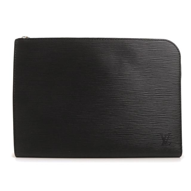 （未使用　展示品）LOUIS VUITTON ルイ ヴィトン M62646 ポシェット ジュール PM NM2 エピレザー ノワール ブラック クラッチバッグ セカンド シルバー金具