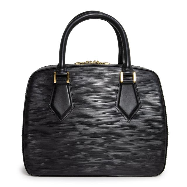 （美品）LOUIS VUITTON ルイ ヴィトン M52042 サブロン エピレザー ノワール ブラック ハンドバッグ ゴールド金具 61,710円