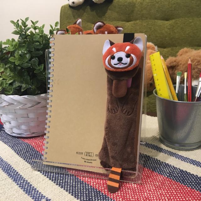 ブックバンドペンケース レッサーパンダ ぬいぐるみ筆箱 動物ぬいぐるみペンケース 本 手帳用 あらいぐま アライグマ かわいい プレの通販はau Pay マーケット ユウセイ堂