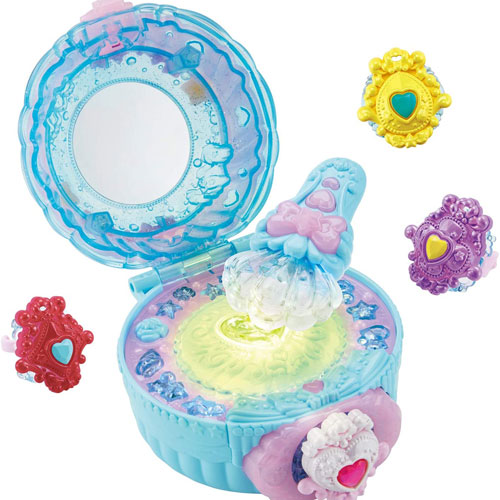 トロピカル ジュ プリキュア メイクアップ変身 トロピカルパクト ハートクルリング4種類付属 変身アイテム トロピカルージュプリキの通販はau Pay マーケット ユウセイ堂