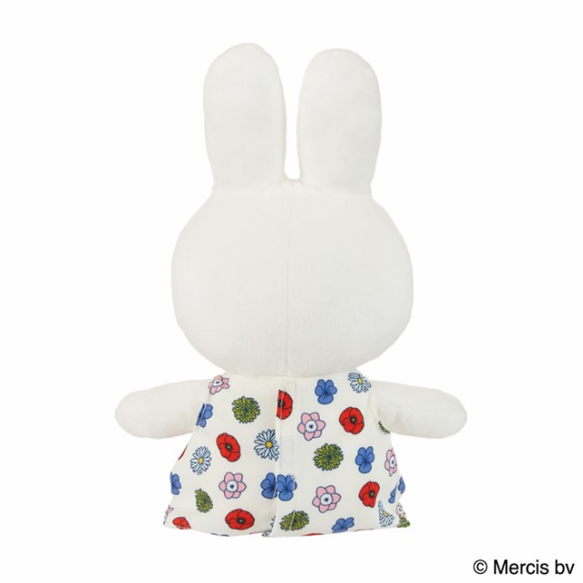 ミッフィー miffy ぬいぐるみ 花柄ワンピース Sekiguchi