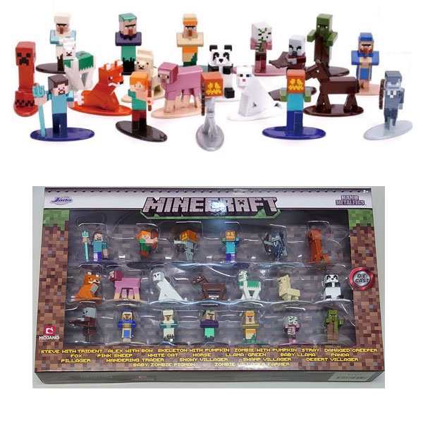 マインクラフト Minecraft ナノメタルフィグ 20個入りセット Wave3 