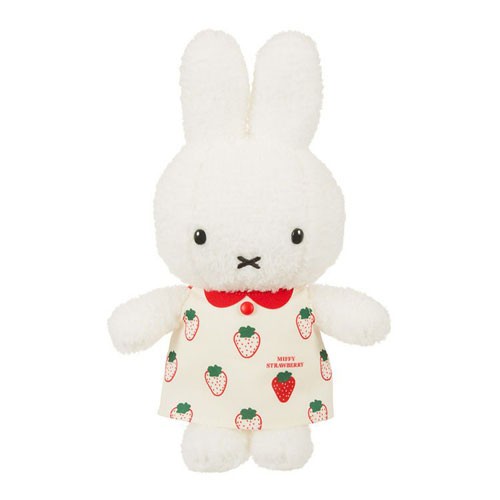 ミッフィー miffy strawberryシリーズ ぬいぐるみ (ストロベリー ...