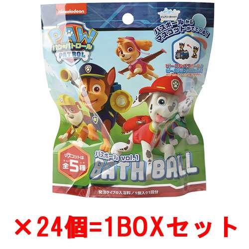 【送料無料！】[24個セット=1BOX] パウ・パトロール (人形) バスボール vol.1 BATH BALL 入浴剤 バスボム 【パウパトロール 第一弾 まとめ買い 人形フィギュア入 玩具】の通販は
