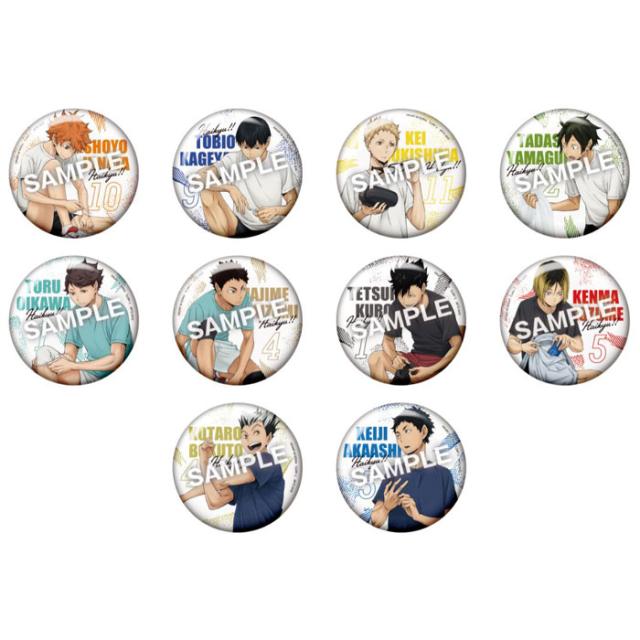 【2025年2月発売予定】 【送料無料！】ハイキュー!! カラパレ 準備トレーディング缶バッジ 【1BOX=10パック入り】 【1箱 寄り道 大人買いセット 缶バッチ グッズ 雑貨 プレゼント ギフト 玩具】の通販は