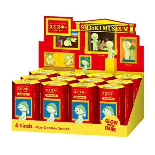 【送料無料！】[12個セット=1BOX] SMISKI Museum Series スミスキー ミュージアム シリーズ 【1箱 蓄光 人形 フィギュア マスコット グッズ 雑貨 プレゼント ギフト 玩具】