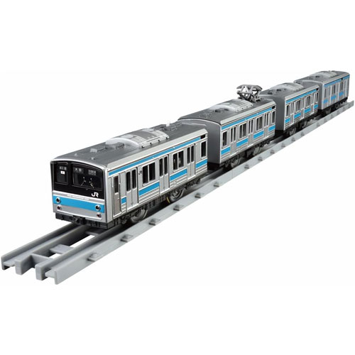 【2月28日発売予定】 【送料無料！】プラレール リアルクラス 205系通勤電車 (京浜東北線) 【4両 編成車両 電車 本体 鉄道玩具 誕生日 プレゼント 玩具 おもちゃ タカラトミー】