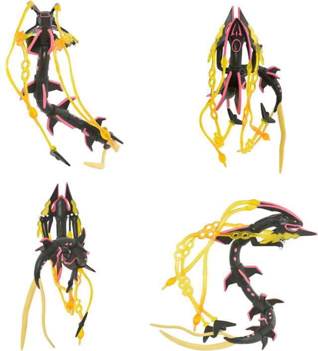 ポケットモンスター ポケモン モンコレ 黒いメガレックウザ