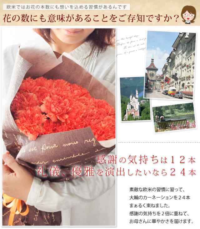 母の日 カーネーション 花 プレゼント ギフト 送料無料 世界品質 カーネーションの花束 選べる６カラー 5 4 5 9の間にお届け 母の日の通販はau Pay マーケット フラワーマーケット花由