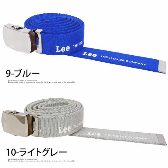 送料無料 Lee リー ベルト メンズ ガチャベルト 25mm GIベルト ユニ