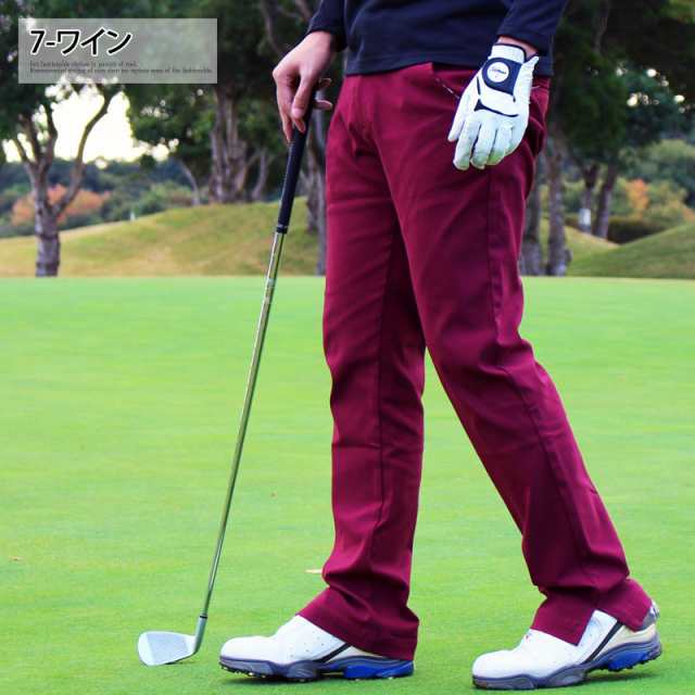 セール商品 極美品 23区GOLF パンツ ゴルフ リネン混 涼しい