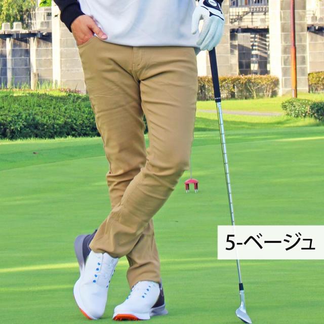 新作 秋 冬 S~2XL スキニーパンツ メンズ 暖パンツ ゴルフパンツ