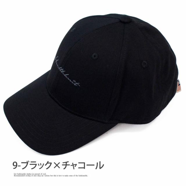 高品質ロゴ ベースボールキャップ ブラック 黒 R13 Baseball Cap