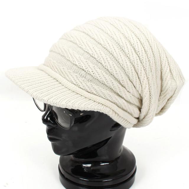 送料無料 ニット帽 メンズ ニットキャップ メンズ 帽子 つば付き Mix編み ニット キャスケット 冬新作 秋 冬 ゆうパケの通販はau Pay マーケット Topism メンズファッション