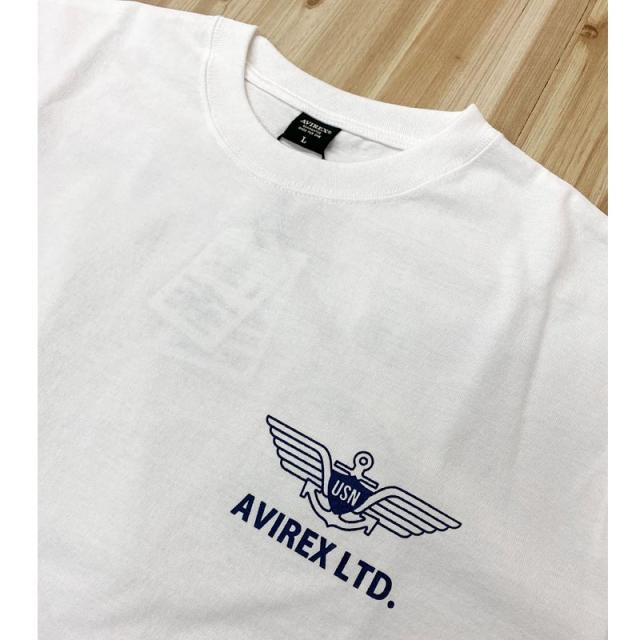 シャツ 「AVIREX/アビレックス」「NAS JAX」バックワッペン刺繍デザイン クールマックス ミリタリーシャツ/半袖シャツ メンズ レディース 送料無料 AVIREX アヴィレックス NAS JAX PATROL-SQ. PATCH 半袖T