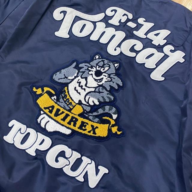 送料無料 AVIREX アヴィレックス LIGHT MA-1 TOMCAT ジャケット トム