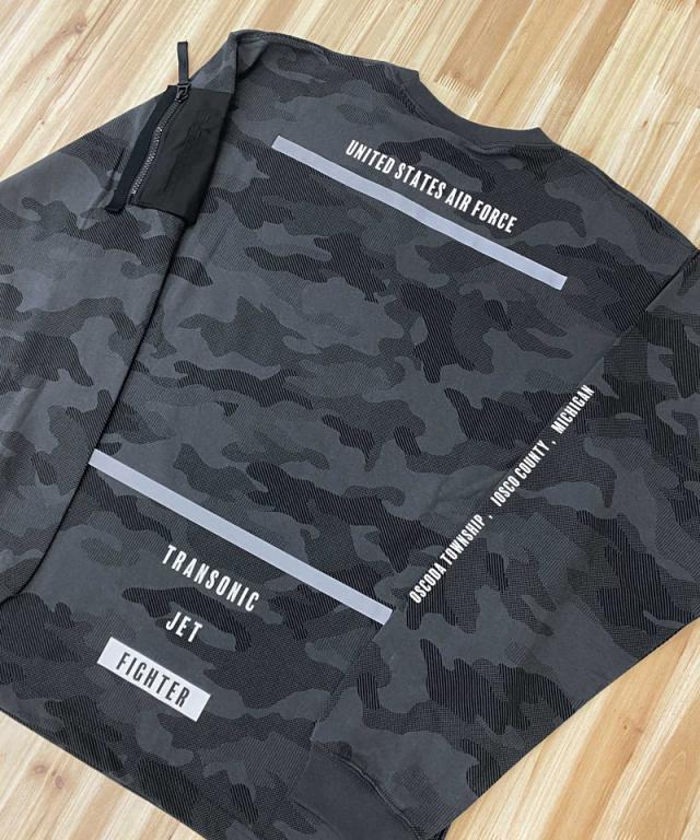 送料無料 AVIREX アヴィレックス SIDE ZIP STENCIL T-SHIRT HAT IN THE RING サイドジップ ステンシル 長袖Tシャツ ハット イン ザ リング アビレックス メンズ ブランド 長袖 783-423002 ゆうパケ_4