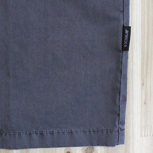 送料無料 AVIREX アヴィレックス FADED WORK SHIRT USAFA 半袖シャツ フェイド 半袖ワークシャツ 刺繍 ミリタリー トップス メンズブランド ゆうパケ_12