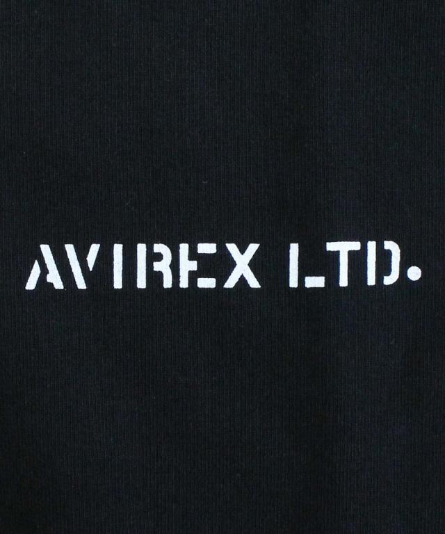送料無料 AVIREX アヴィレックス CAMP LEJEUNE PATCHED L/S T-SHIRT ロンT 長袖 Tシャツ 783-5230028 クルーネック ミリタリー トップス アビレックス メンズ ブランド ネコポス_12