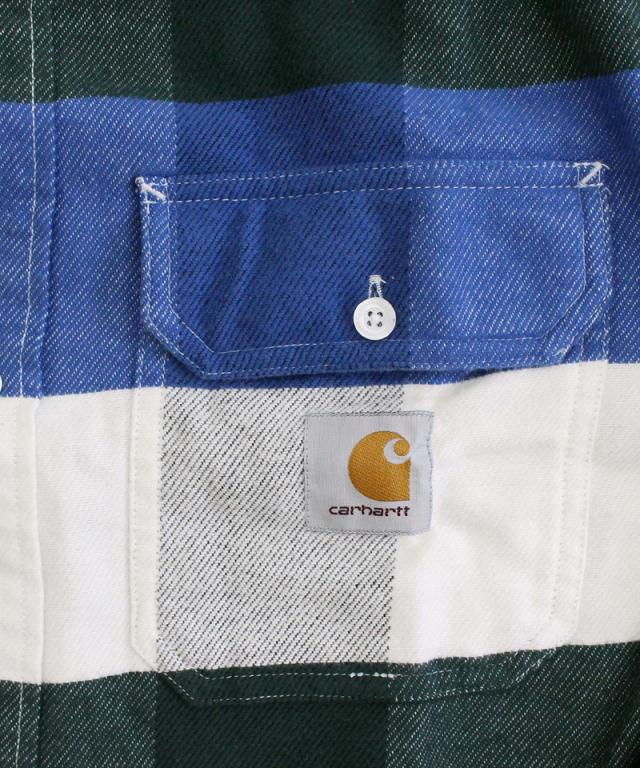 送料無料 carhartt カーハート ロングスリーブ チェックシャツ