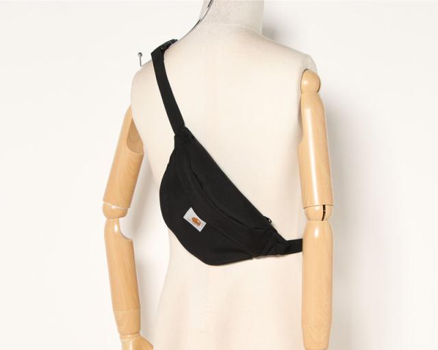 送料無料 Carhartt カーハート WIP ジェイク ヒップバック ウエストポーチ ボディバッグ Jake Hip Bag 2.8L I031476 鞄 撥水 ブラック 黒 メンズ ブランド