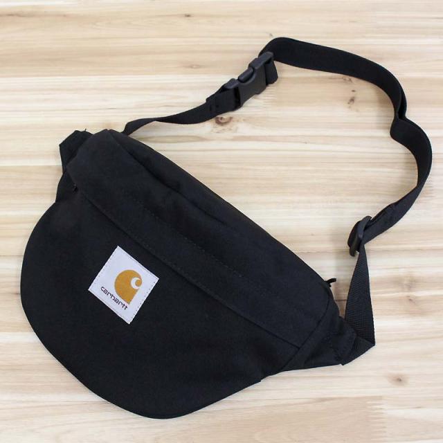 送料無料 Carhartt カーハート WIP ジェイク ヒップバック ウエストポーチ ボディバッグ Jake Hip Bag 2.8L I031476 鞄 撥水 ブラック 黒 メンズ ブランド