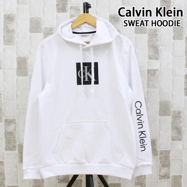 送料無料 Calvin Klein カルバンクライン CK トラベリング モノグラム HW パーカーLS TRAVELING MONOGRAM HW HOODIE スウェット 裏起毛 フーディー メンズ ブランドの通販は 10,220円