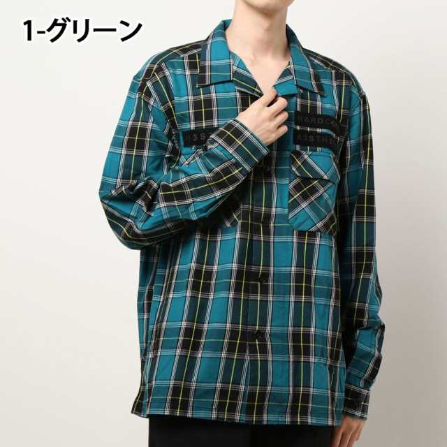 高品質新作】 DIESEL チェックシャツ GREEN rhS6I-m86690691677