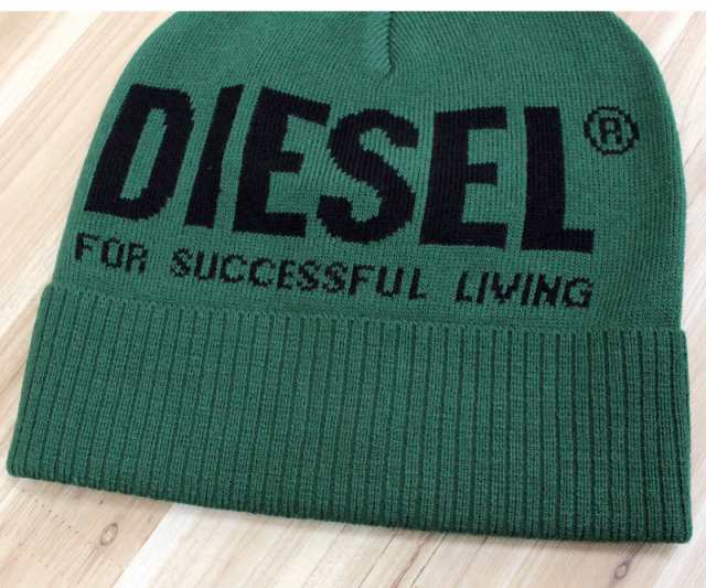 送料無料 DIESEL ディーゼル ニット帽 帽子 ニットキャップ ビーニー