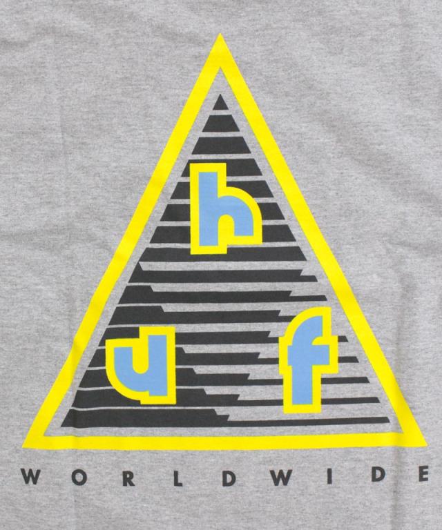 送料無料 HUF ハフ ハイ アドベンチャー バックプリント ロング