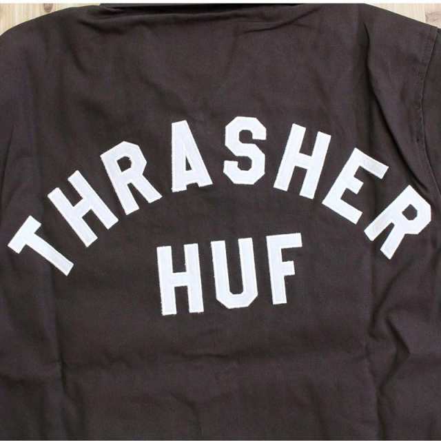 送料無料 HUF ハフ HUFxTHRASHER フィールド クルー ジャケット FIELD CREW JKT コーチジャケット おすすめ おしゃれ  通販 服｜au PAY マーケット