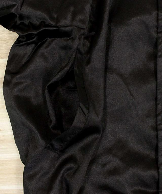 送料無料 HUF ハフ ギャラクティック スタック ベースボール ジャケット GALACTIC STACK BASEBALL JACKET スタジアムジャケット サテン スタジャン アウター ジャンパー ブルゾン メンズ ストリート スケーター 人気 ブランド JK00409_5